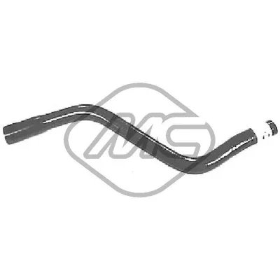 Патрубок OPL KADETT METALCAUCHO 07684