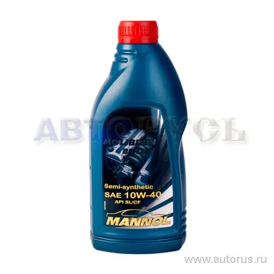 Масло моторное MANNOL Molibden Benzin 10W-40 полусинтетическое 1 л 1120