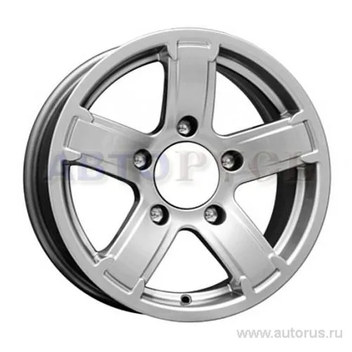 Диск литой R15 6.5J 5x139.7/98 ET40 КИК Ангара блэк платинум 14665