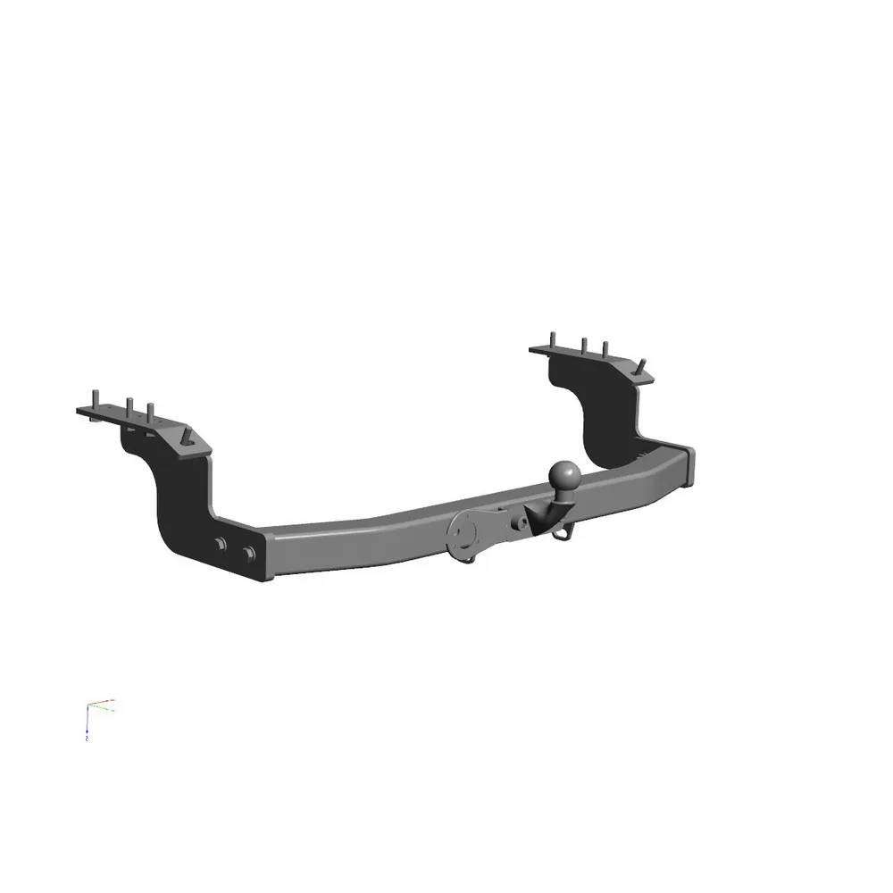 Фаркоп MITSUBISHI ASX 04/10 -, шар F нержавеющий, 50/1500, балка с нержавеющей накладкой