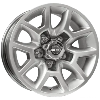 Диск литой R16 7.5J 5x150/112.1 ET2 КИК Калахари сильвер A0278