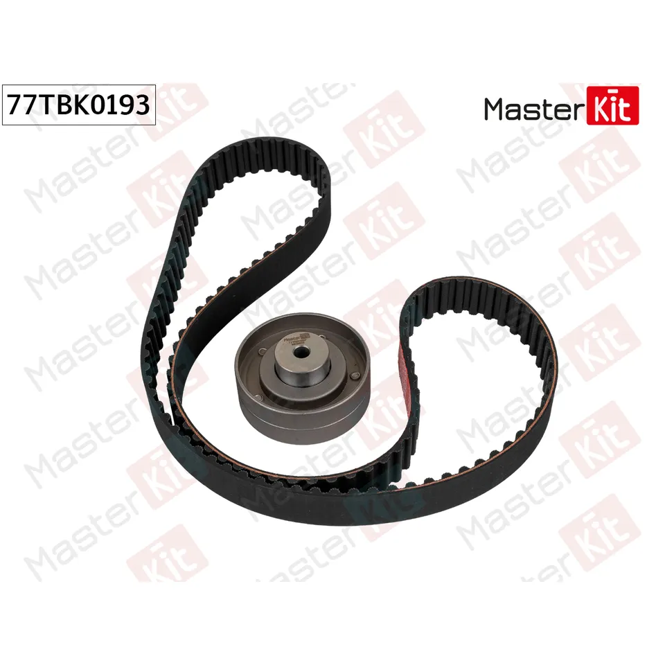 Комплект ремня ГРМ VW TRANSPORTER IV (70B, 70C, 7DB, 7DK, 70J, 70K, 7DC, 7) 1990 - 2003 77TBK0193 MASTERKIT 77TBK0193