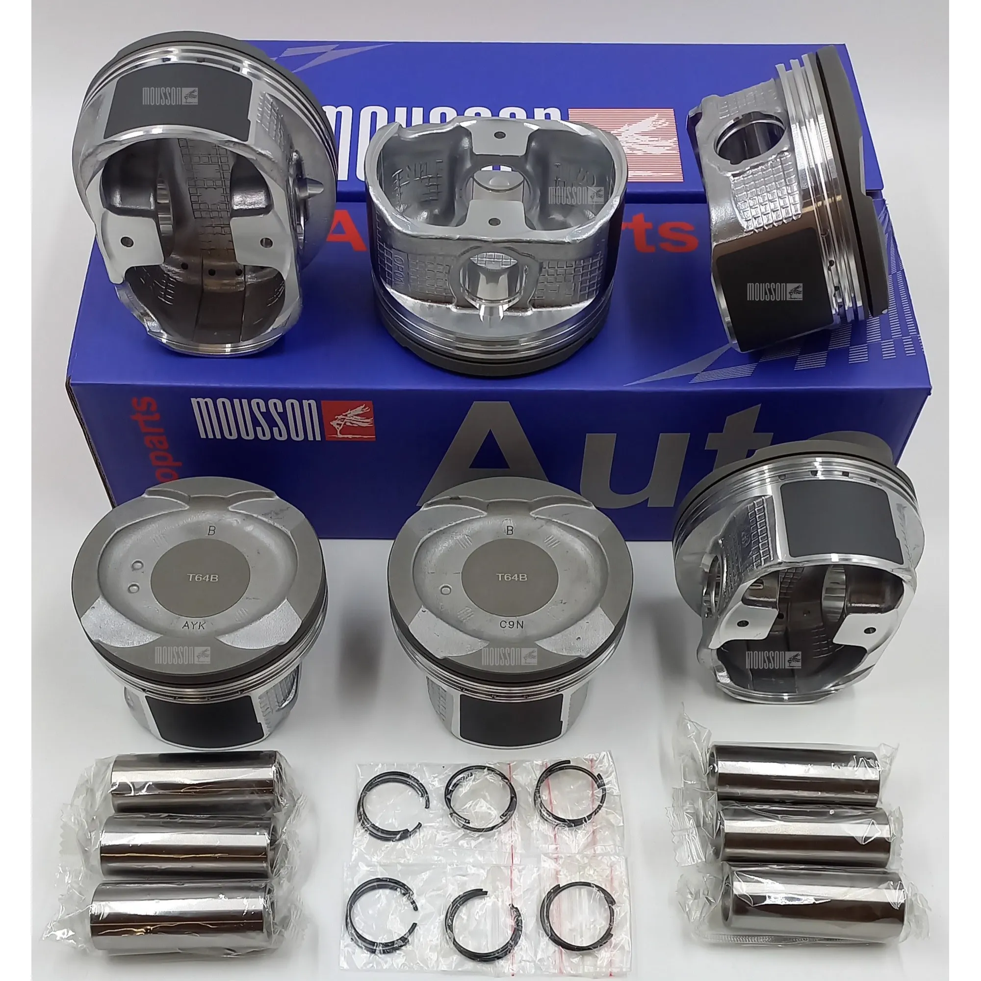 Поршень без колец комплект Toyota 3,0L 3GR-FE на 1 цилиндр MOUSSON SPS3GRFESTD