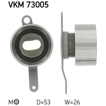 Ролик натяжителя ремня ГРМ SKF VKM 73005
