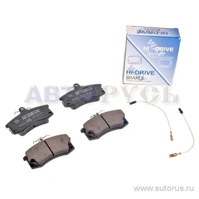 Колодки тормозные передние ВАЗ 2110 HI-DRIVE, 4шт. BP-2110F