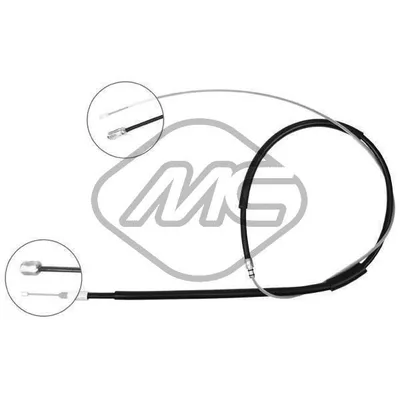 Трос ручника REN MEGANE II BREAK DX/SX-RH/LH Metalcaucho 83095