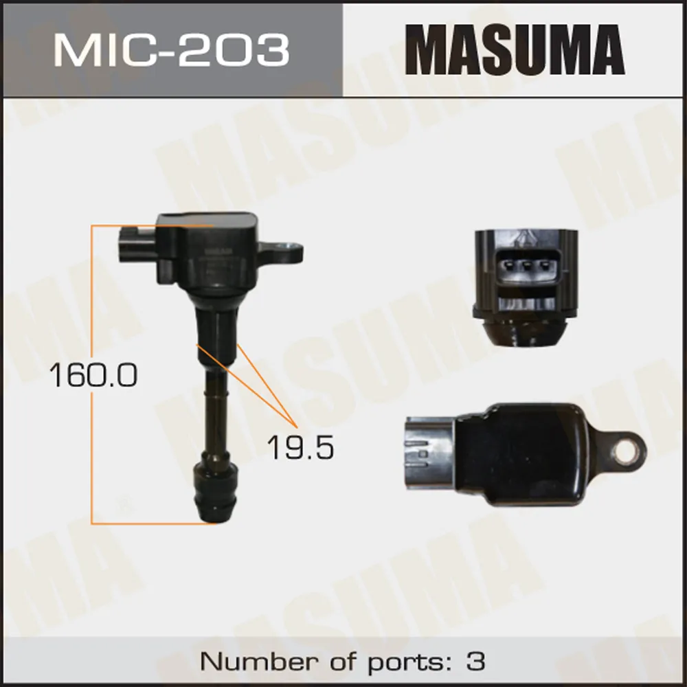 Катушка зажигания NISSAN AVENIR MASUMA MIC-203