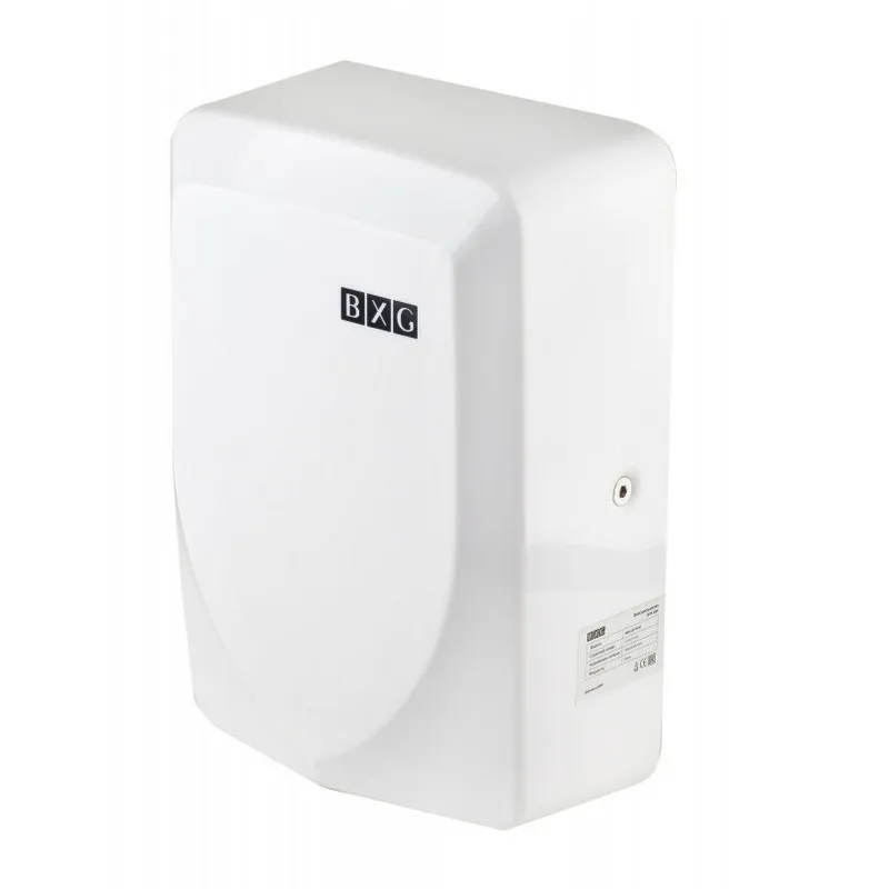 Сушилка для рук электрическая 0,6кВт пластик белый BXG-JET-3100 с UV 1178635
