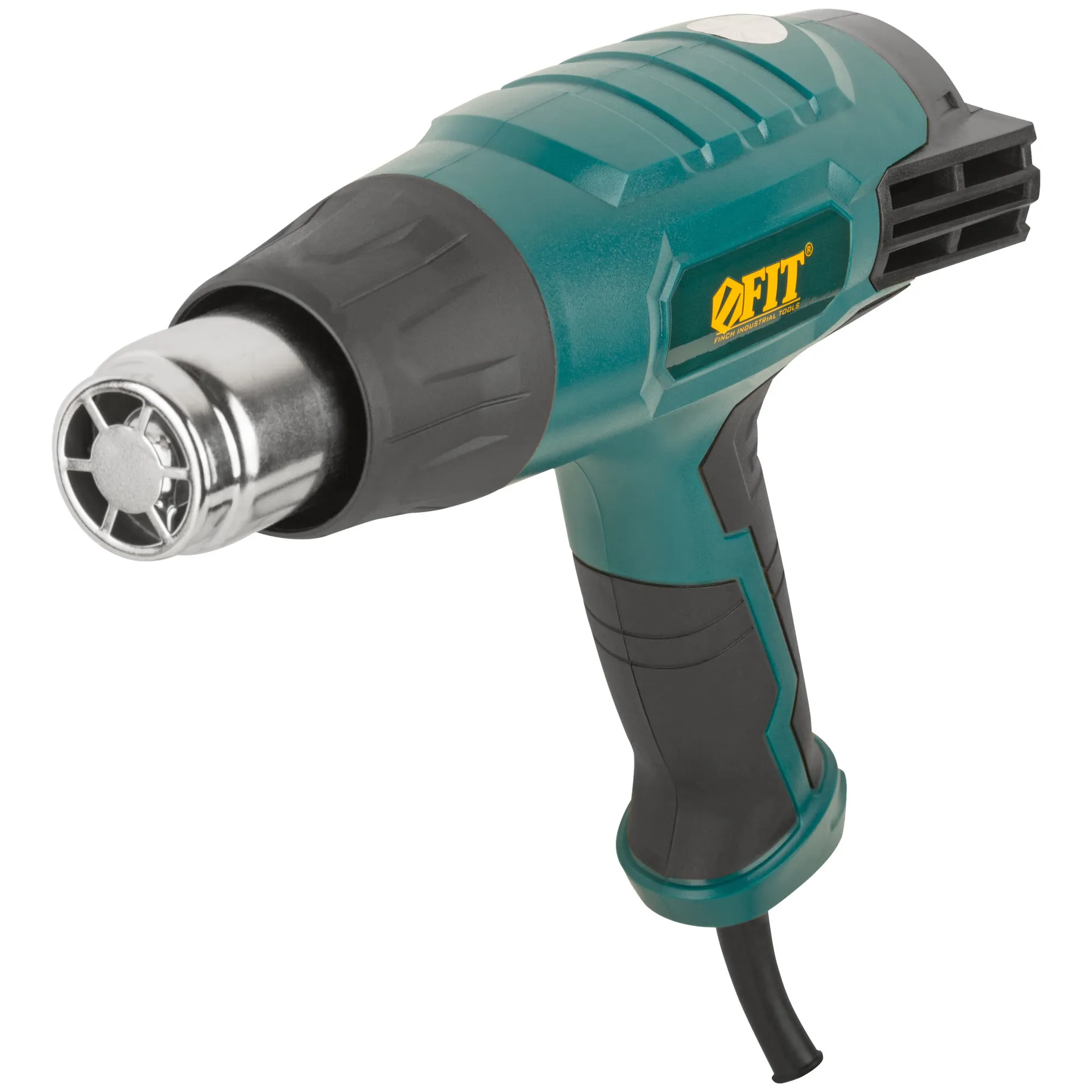 Фен технический 2000 Вт; 60/400/600 °C; 300/500/500 л/мин; рез. накл.; коробка FIT 80611