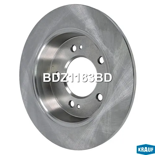 Диск тормозной KRAUF BDZ1183BD