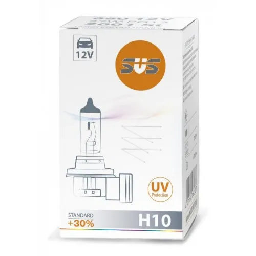 Лампа 12V H10 42W 1550lm PY20d 5000K SVS Standard 30 1 шт. картон 0200066000