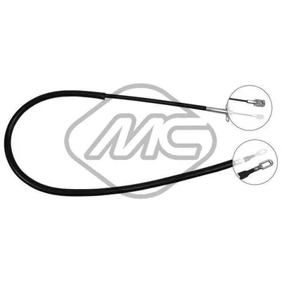 Трос ручника MER SPRINTER CH.3550 MOD.741.408/02-4T DX-RH Metalcaucho 80964