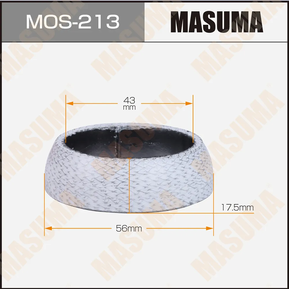 Кольцо глушителя 43 x 56 MASUMA MOS213