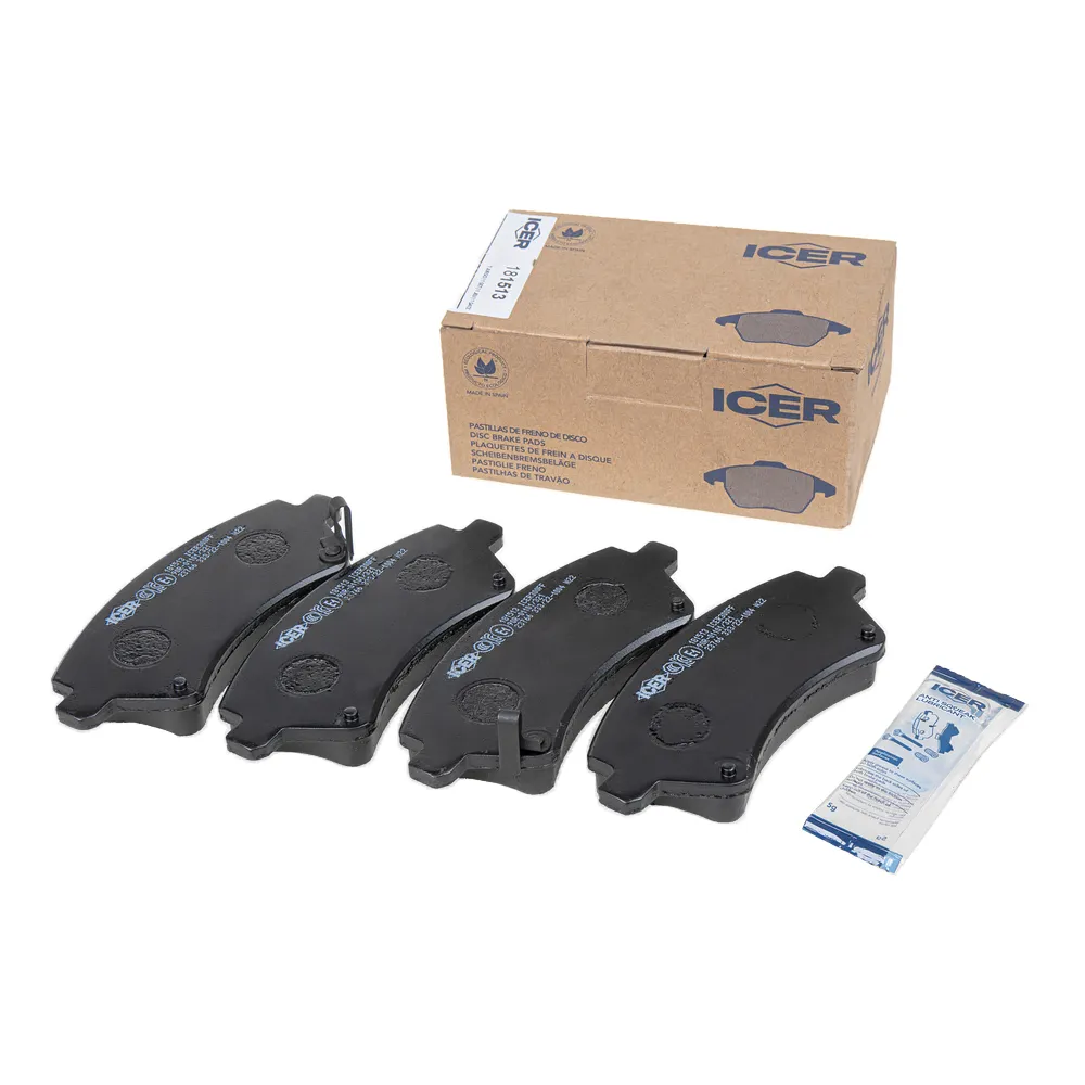 Колодки передние TOYOTA Cor 1.4-1.8 00- ICER 181513