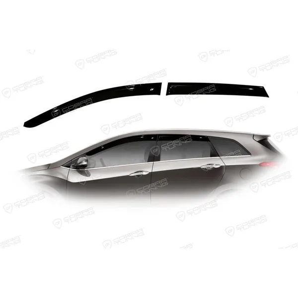 Дефлектора на окна Hyundai I30 II Wagon 2012EuroStandard деф.окон Cobra Tuning HE23712