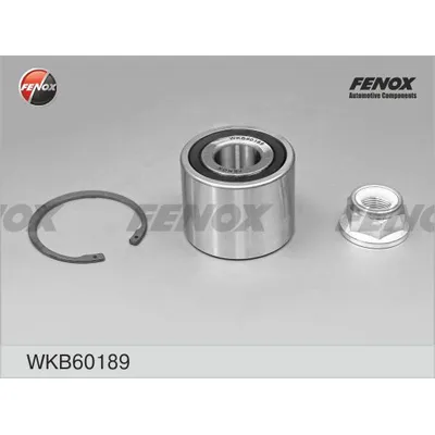 ПОДШИПНИК СТУПИЦЫ, КОМПЛЕКТ Renault Megane 97-03, Scenic 99-03 комплект задний FENOX WKB60189