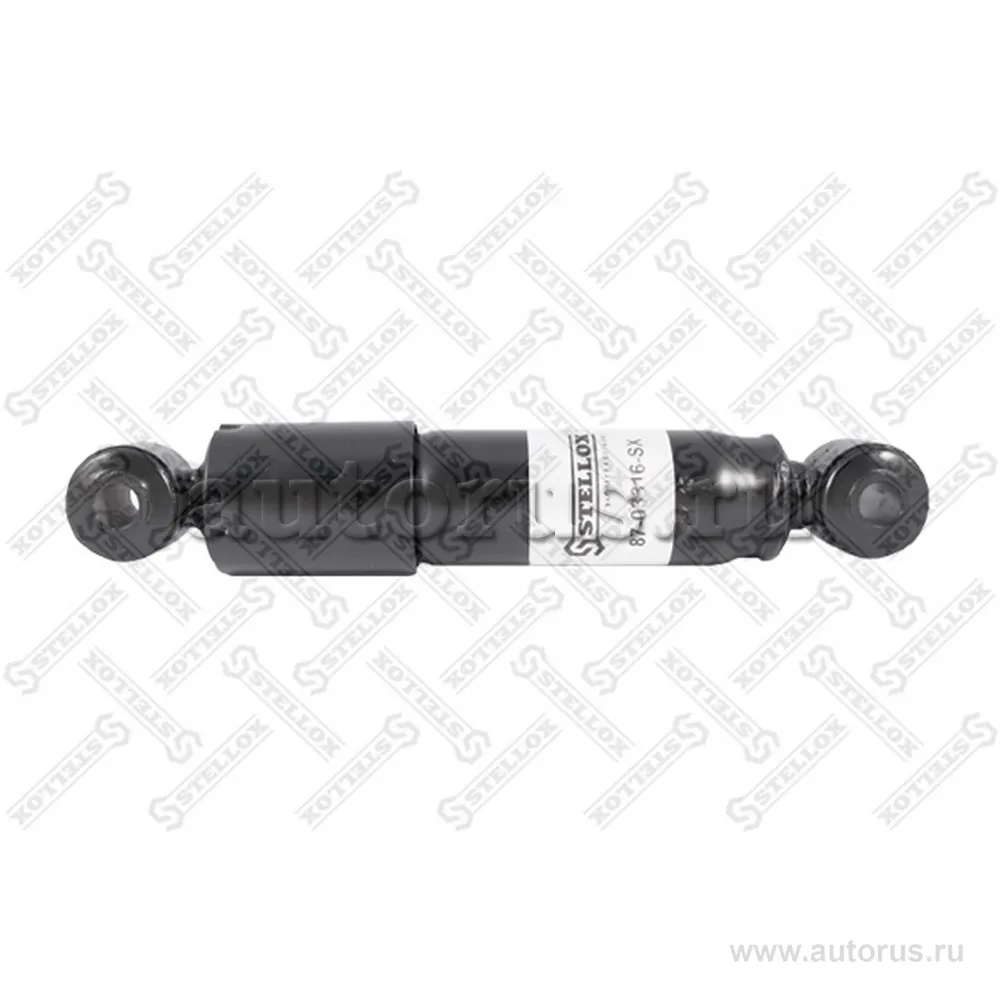 Амортизатор кабины задн. горизонтальный 236-255 О/О 14x40 14x40 2x STELLOX 87-03316-SX