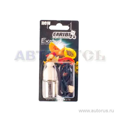 Ароматизатор Exotic жидкий флакон с деревянной крышкой CARIBI VSK-00057518