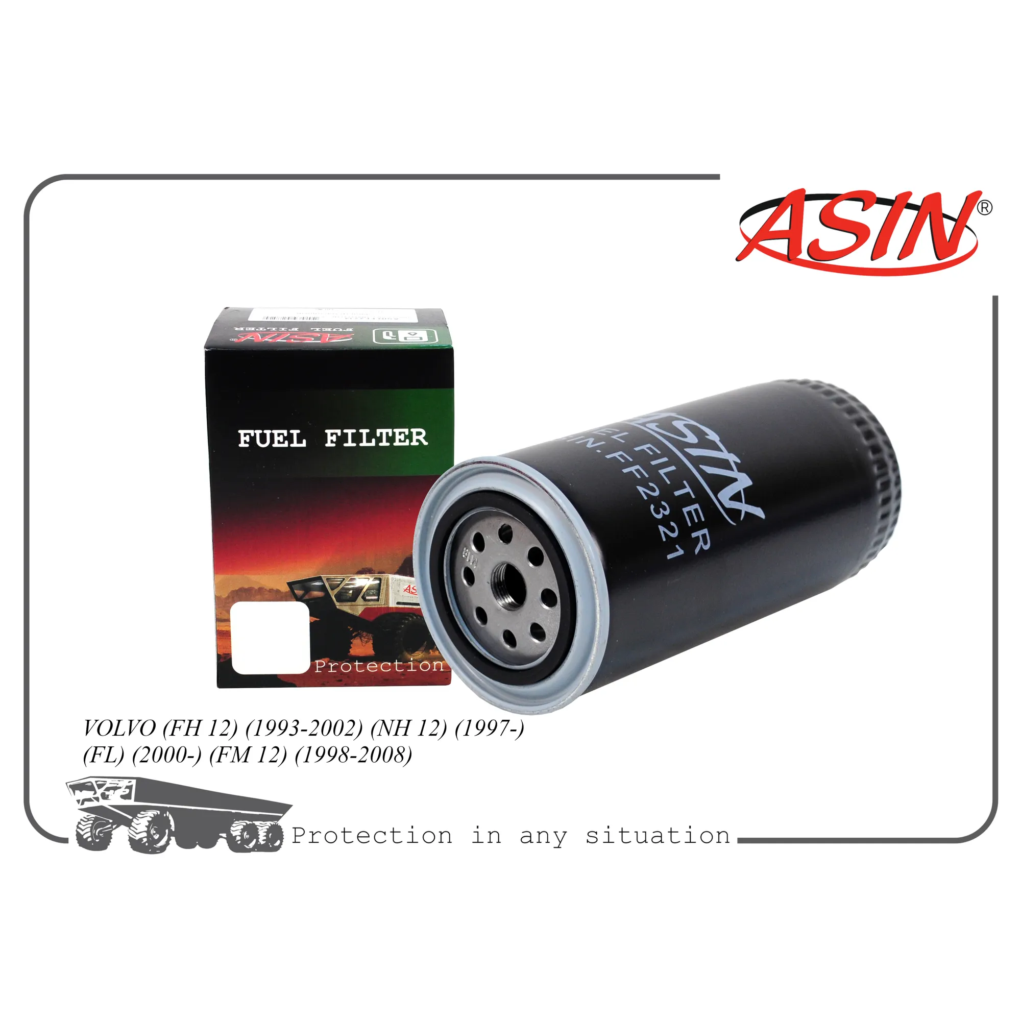 Фильтр топливный 8193841/ASIN.FF2321 ASIN ASIN ASIN.FF2321