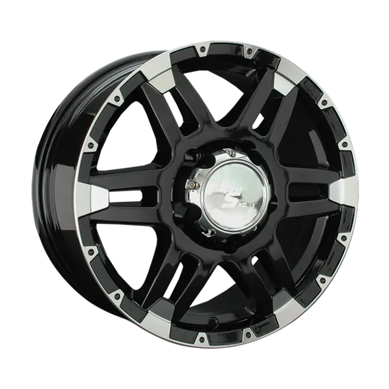 Диск литой R16 7J 6x139.7/67.1 ET46 LS 212 BKF S029037