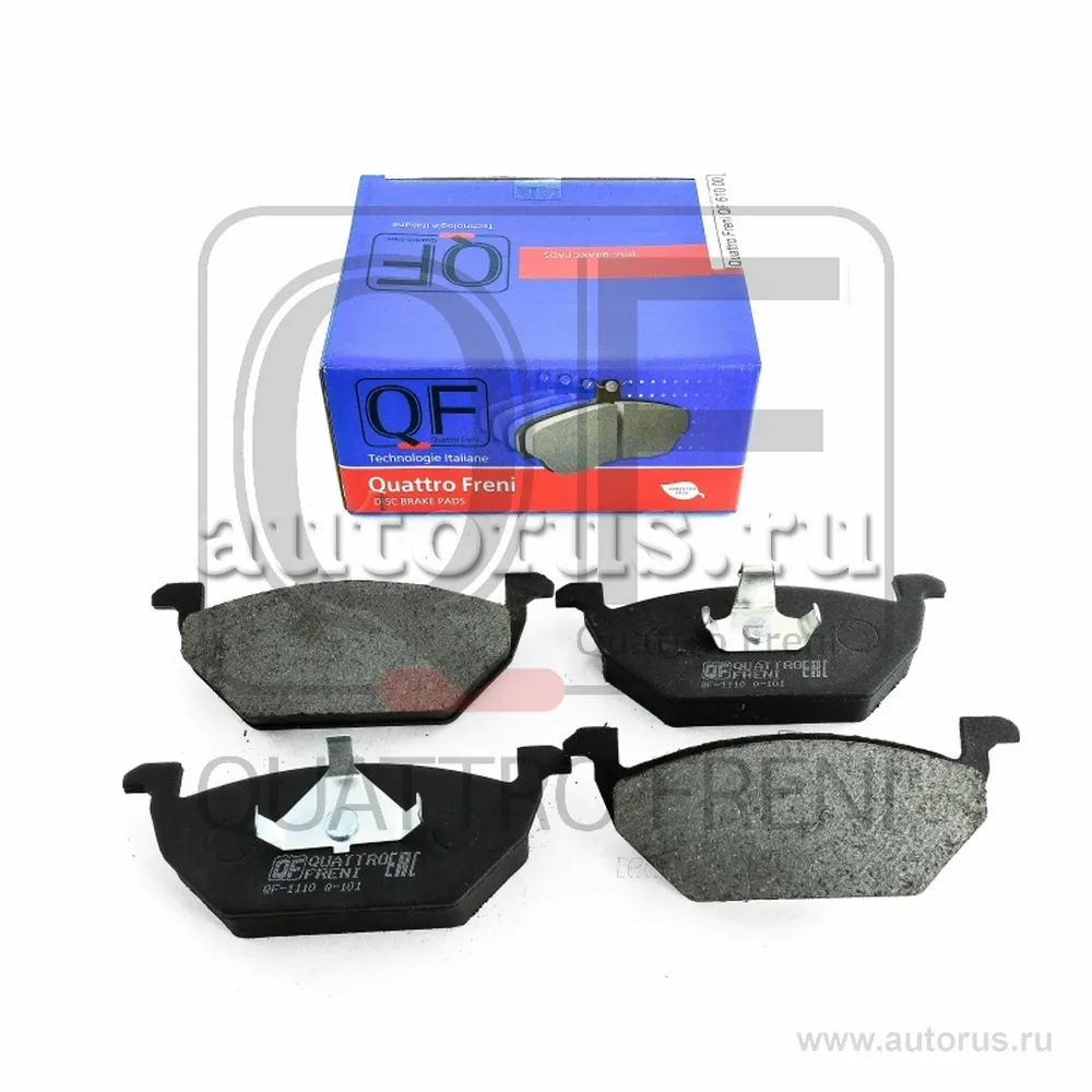 КОЛОДКИ ТОРМОЗНЫЕ FR БЕЗ ДАТЧИКА AUDI SKODA VW