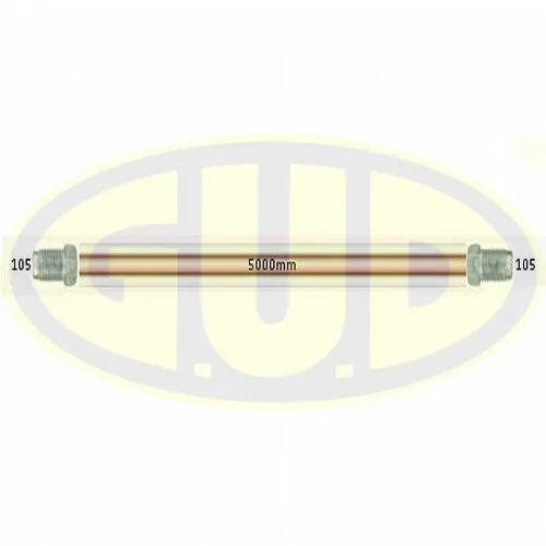 ТРУБКА ТОРМОЗНАЯ WP-392 L=5000MM МЕДНАЯ G.U.D 1051055000