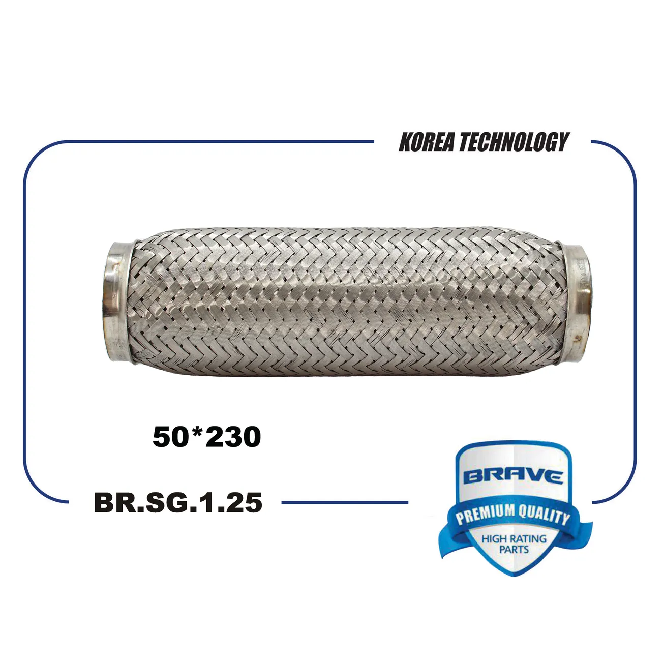 Гофра глушителя Interloсk BRAVE BR.SG.1.25