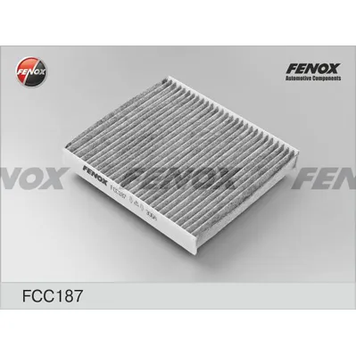 Салонный фильтр KIA SOUL 09- 1.6, 1.6CRDI УГОЛЬНЫЙ FENOX FCC187