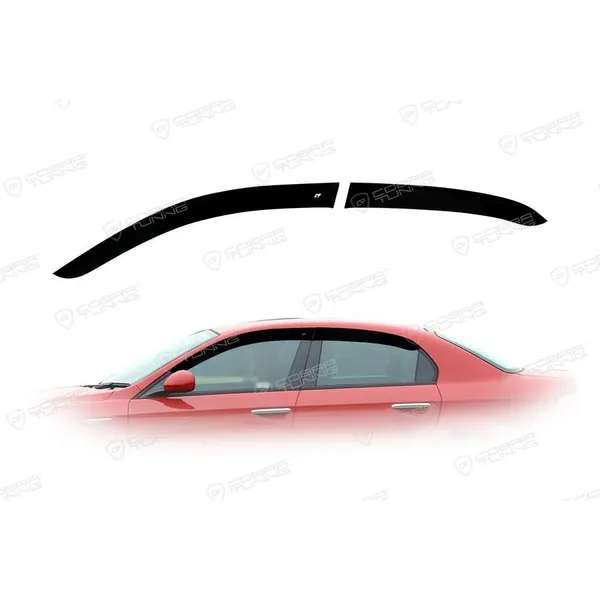 Дефлектора на окна Alfa Romeo 159 Sd (939A) 2005-2011EuroStandard деф.окон Cobra Tuning AE30205