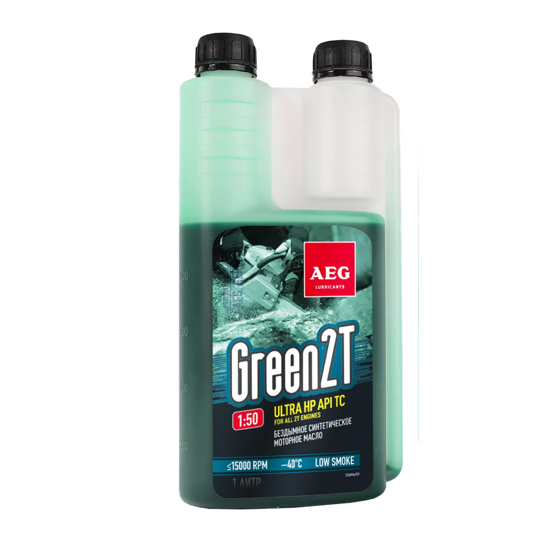 Масло моторное AEG Lubricants Green HP синтетическое 1 л 33696