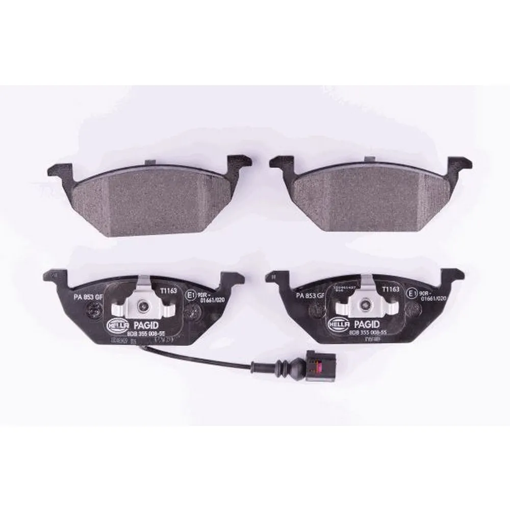 Колодки тормозные дисковые, комплект HELLA 8db355008551