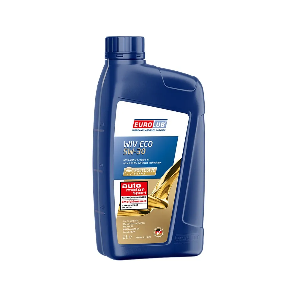 Масло моторное EUROLUB WIV ECO 5W30 SN ACEA C3 синт.1л уп.12шт. EUROLUB 211001