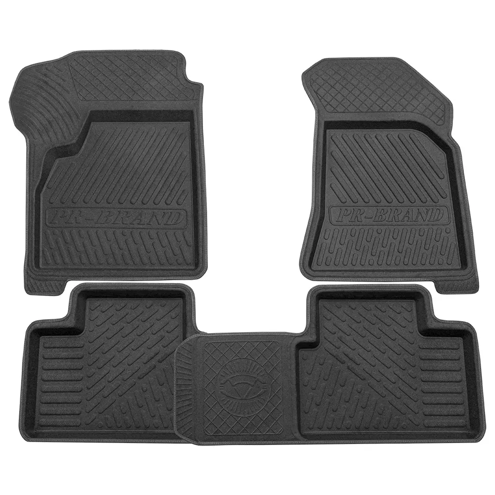 Коврики в салон 3D Evaplast LADA Priora (Brand) Rezkon 4539025200