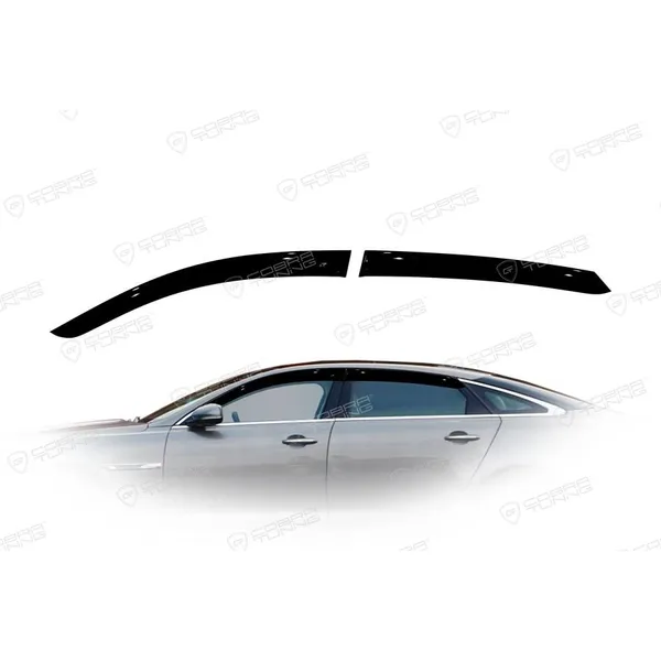 Дефлектора на окна Jaguar XJ (X351) Long 2009EuroStandard деф.окон Cobra Tuning JE20309