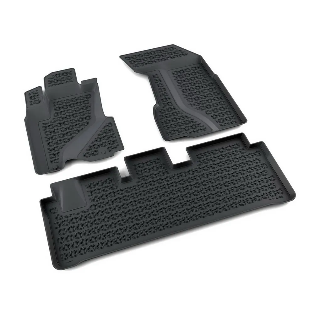 Коврики салона полиуретан черный Honda CR-V II (RD4-RD9) 2001-2006 АГАТЭК A.003.1119.PL