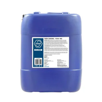 Масло моторное полусинт. NGN A-Line 10W-40 CF/SL DIESEL 20л