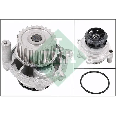 Помпа, водяной насос VAG+Skoda 95-> mot.1,6L 102pS INA 538 0088 10