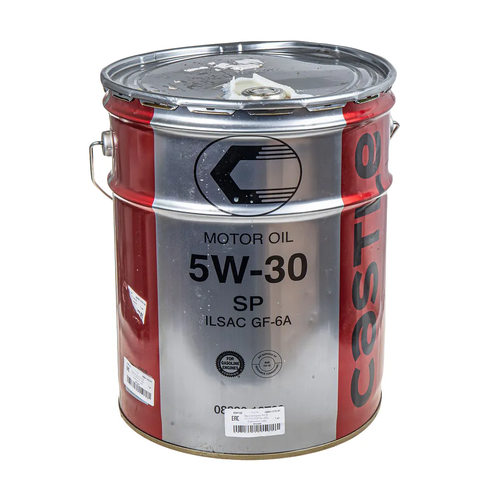 Масло моторное TOYOTA CASTLE MOTOR OIL 5W-30 20 л УЦЕНКА! 08880-13703-N1