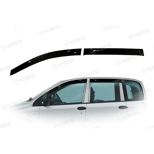Дефлектора на окна Fiat Multipla 5d 1996-2010EuroStandard деф.окон Cobra Tuning FE22596