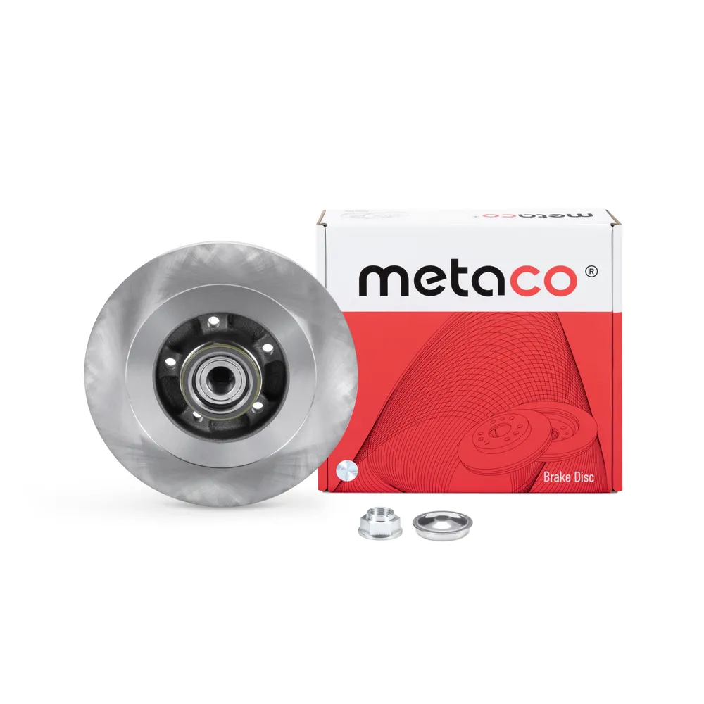 Диск тормозной задний RENAULT LAGUNA III (2009>) с подшипником METACO 3060-502