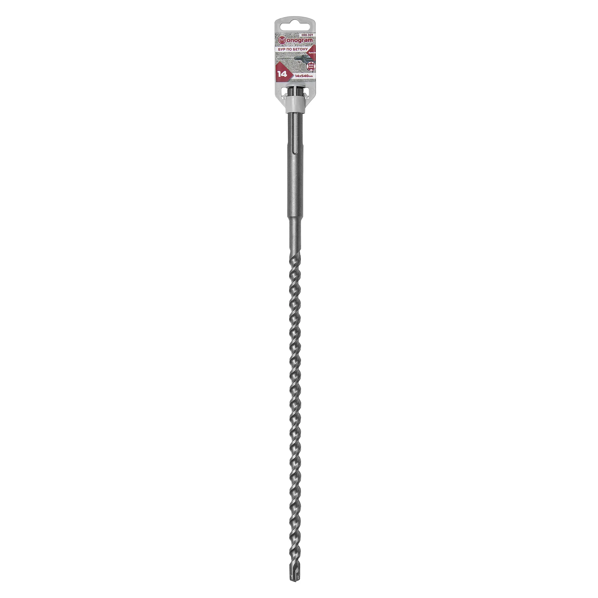 Бур по бетону MONOGRAM Special SDS-max 14x400/540 мм Monogram 088-369