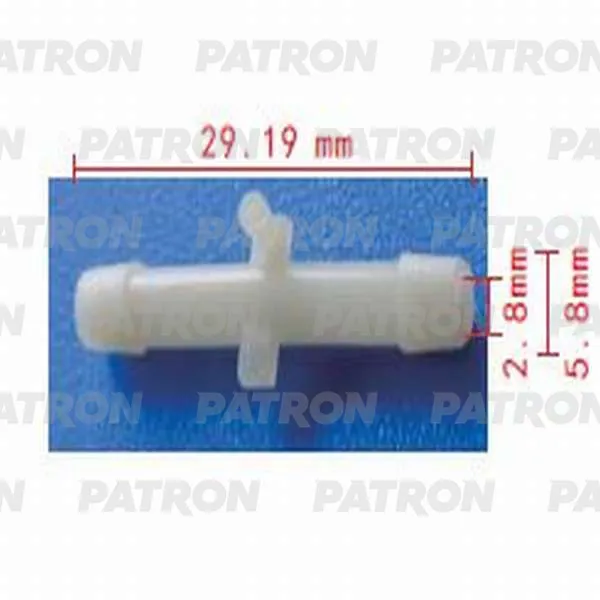 Тройник для Прямой 5x5 PATRON P370807