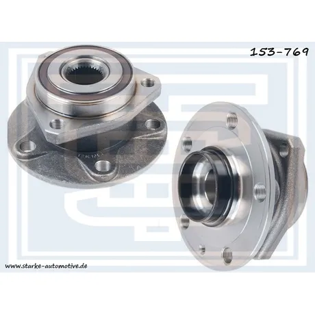 Ступица передняя VW GOLF V-VII / SKODA OCTAVIA II-III (1Z3/5E3) / AUDI A3 (8P/8V) STARKE 153-769