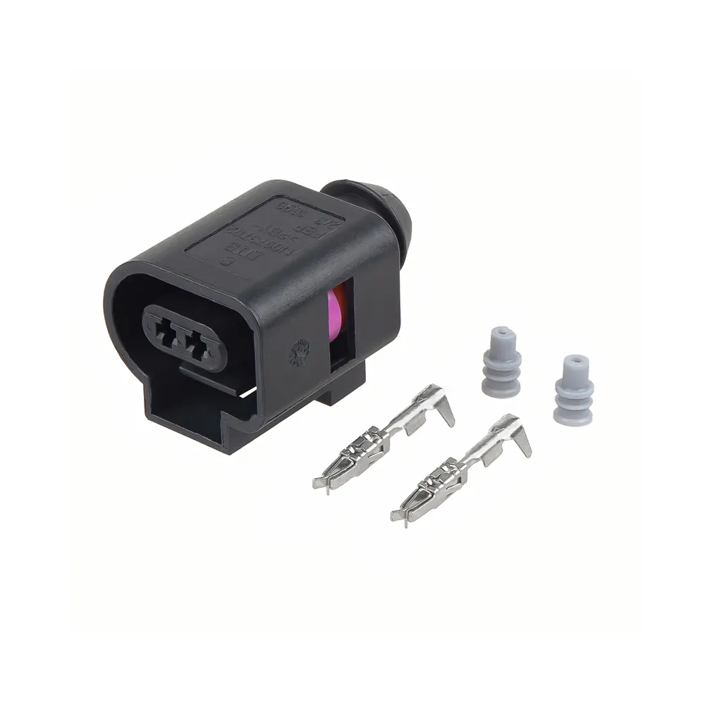 Разъем (2pin) 2 контакта датчика детонации, мотора омывателя, лампы повторителя поворотов GANZ GRP222020