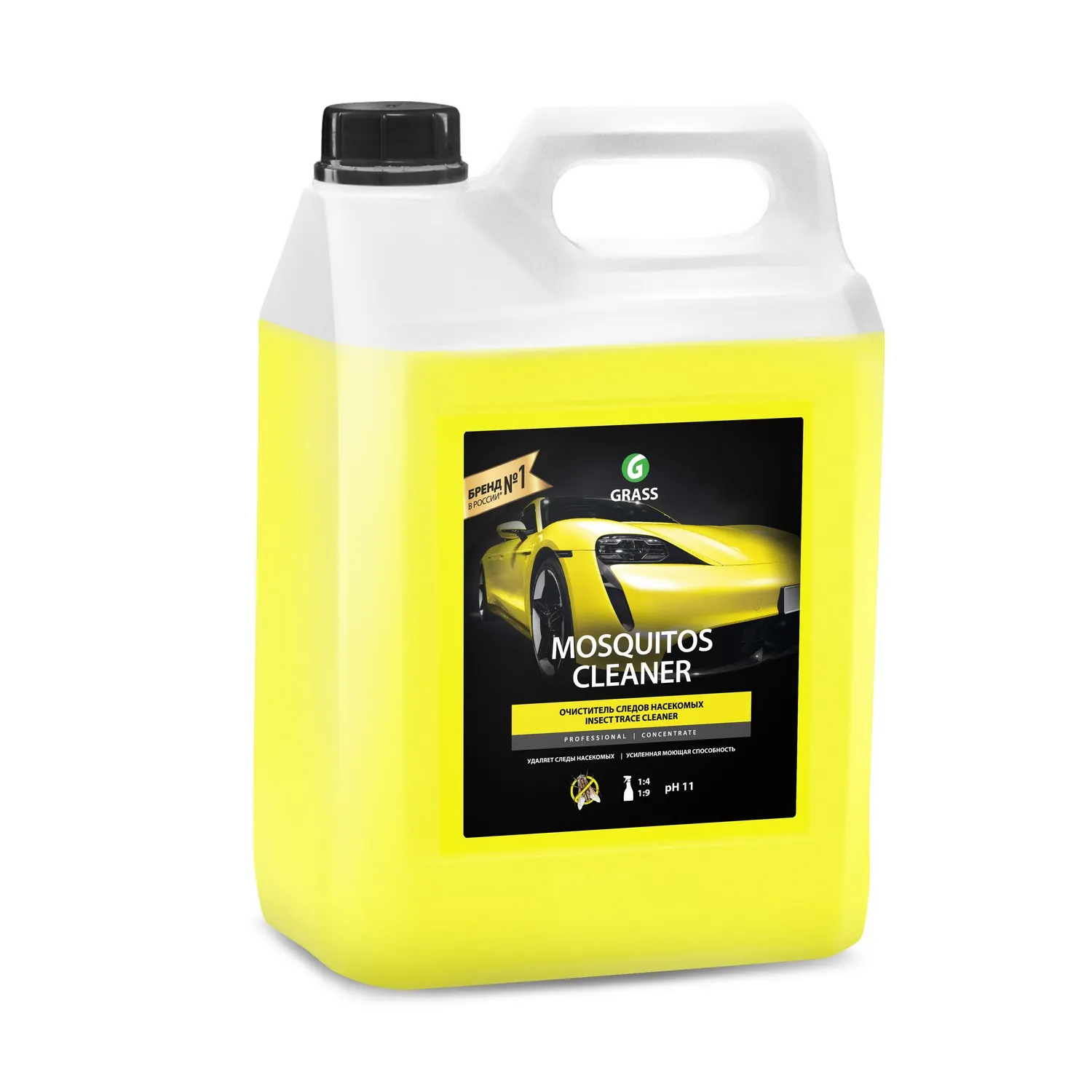 Очиститель кузова Mosquitos Cleaner, для удаления насекомых, почек GRASS 118101 5кг GRASS 118101