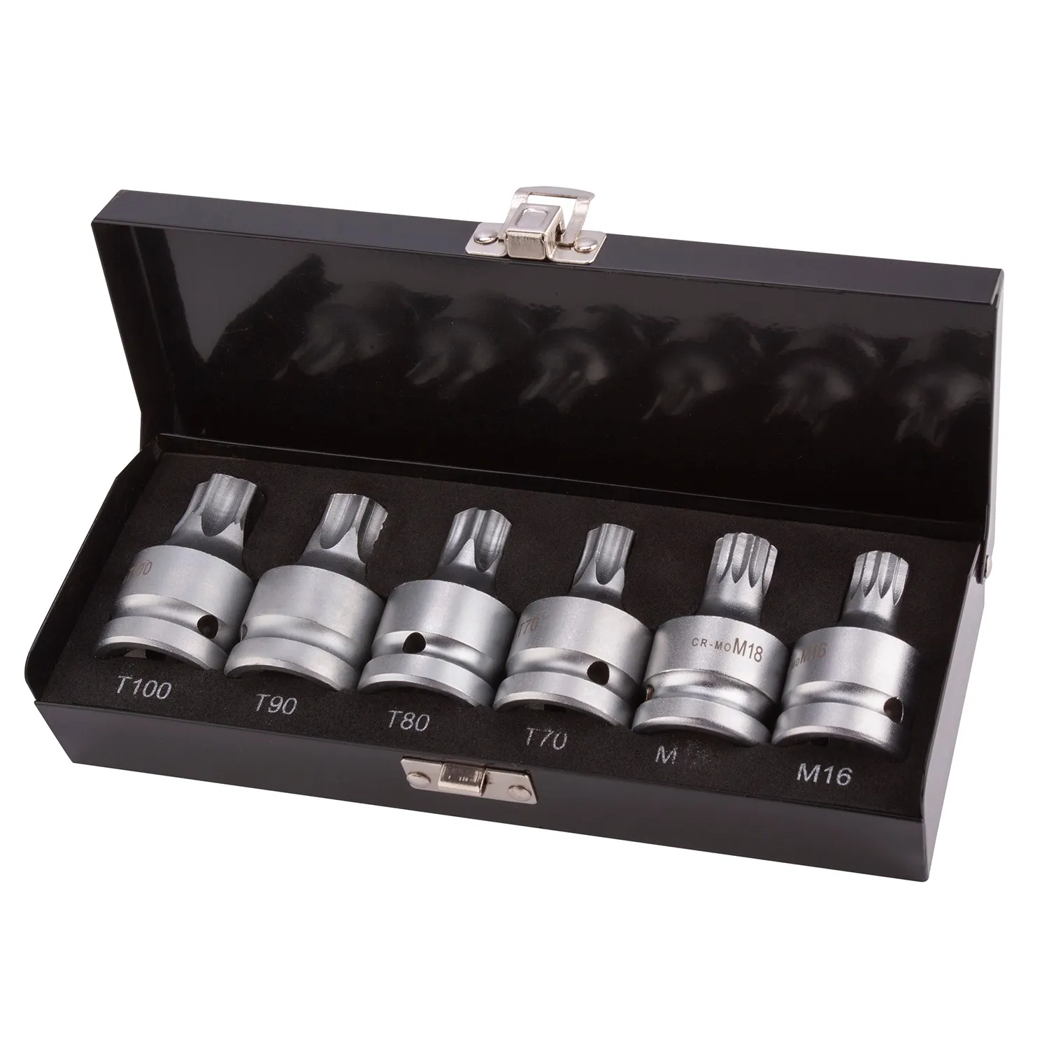 Набор головок ударных 3/4 TORX, SPLINE 6 предметов AVSTEEL AV-733006