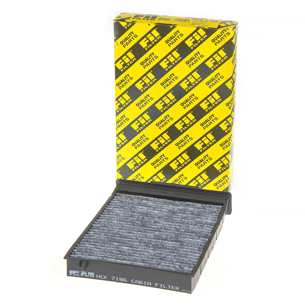 Фильтр салонный (угольный) RENAULT MEGANE 2002=> С АКТИВ.УГЛеМ FIL FILTER FIL FILTER HCK7186