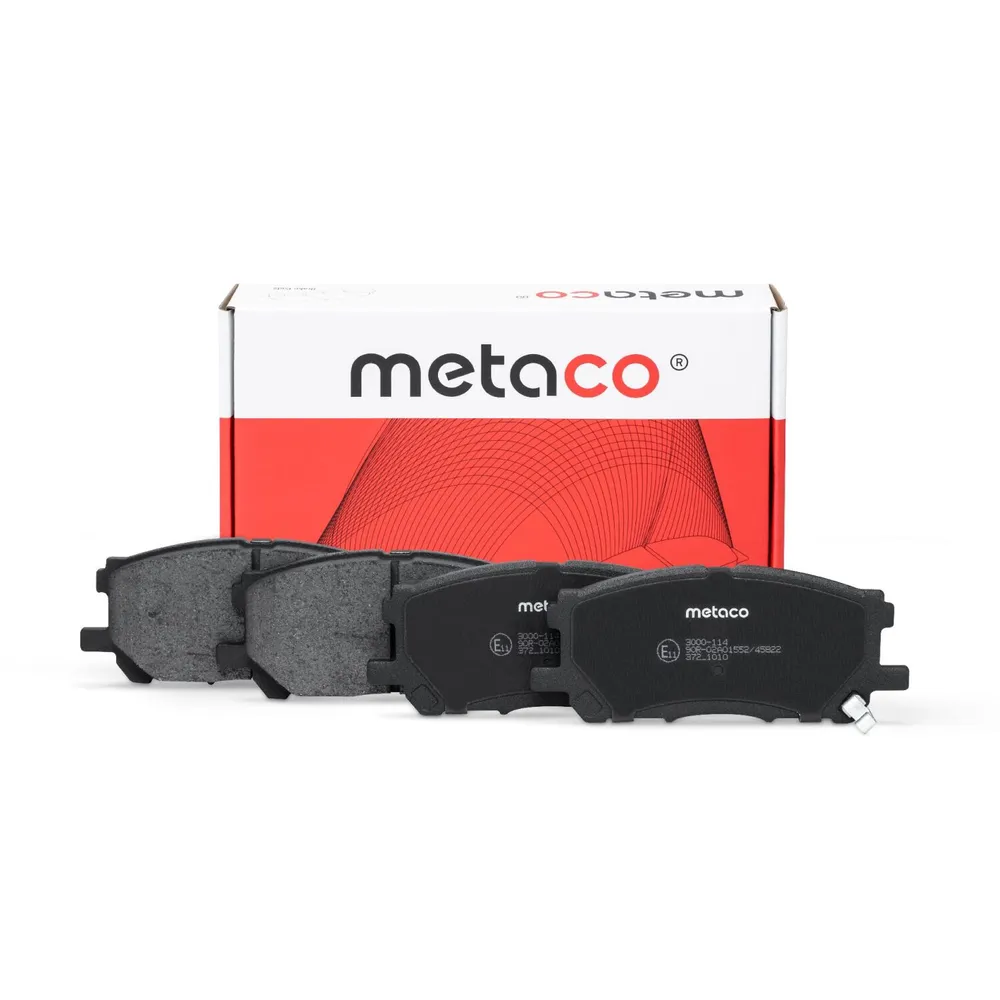 Колодки тормозные передние к-кт LEXUS RX 300 03> Metaco 3000-114