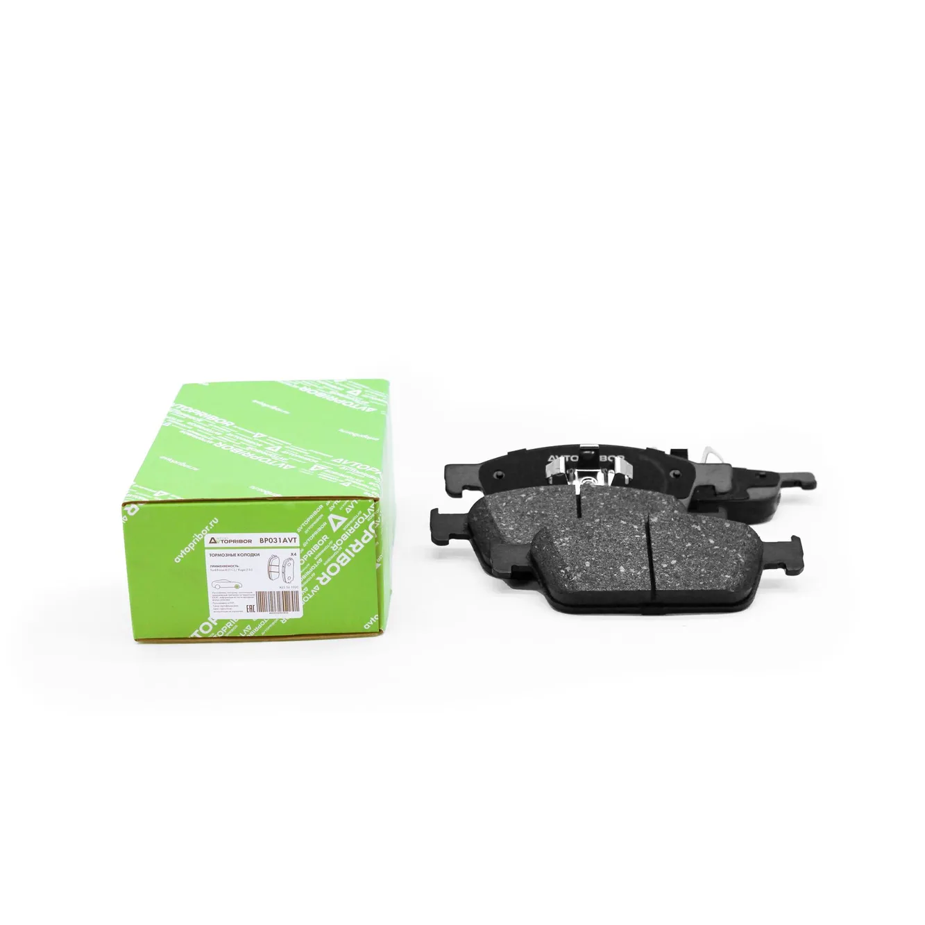 Колодки тормозные передние без датчика Ford Focus III (11-) / Kuga (13-) AVTOPRIBOR BP031AVT