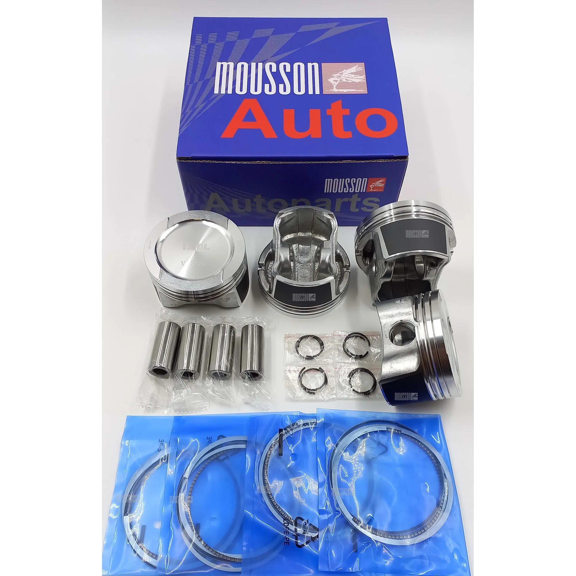 Поршень кольца комплект VW 1.6 EA113 BWH на 1 цилиндр MOUSSON SPR16EA113STD